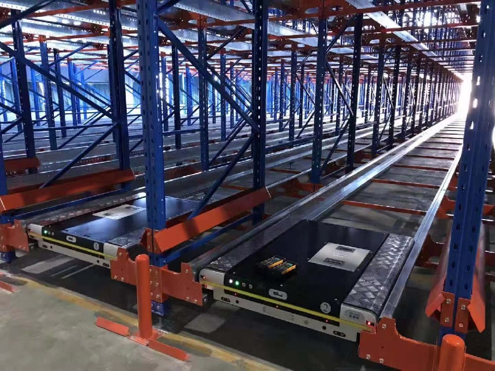 穿梭式貨架安裝現(xiàn)場(chǎng)版